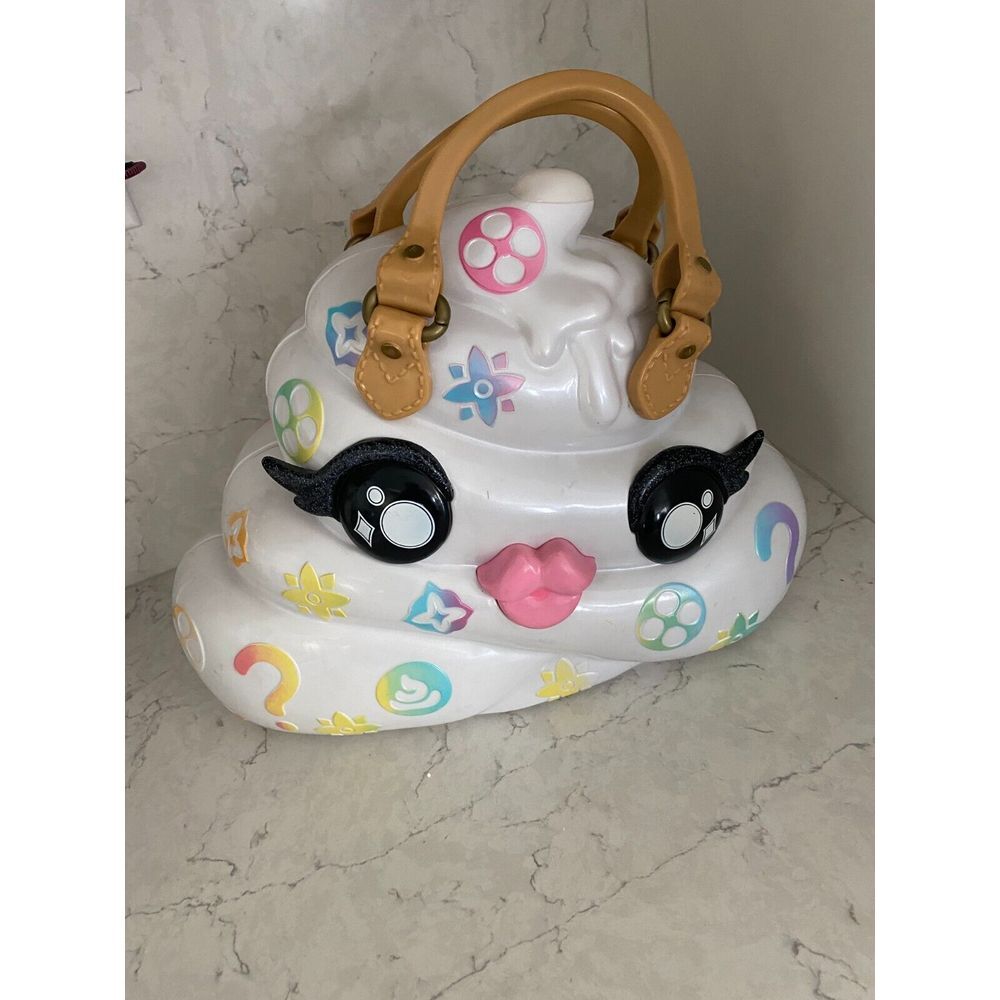 Poopsie Slime‎ Surprise Pooey Puitton White Empty Purse Carrying Case Only 2018